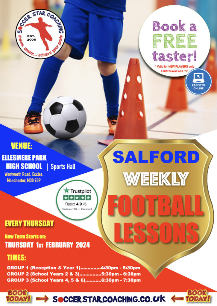 SALFORD WEEKLY FOOTBALL LESSONS