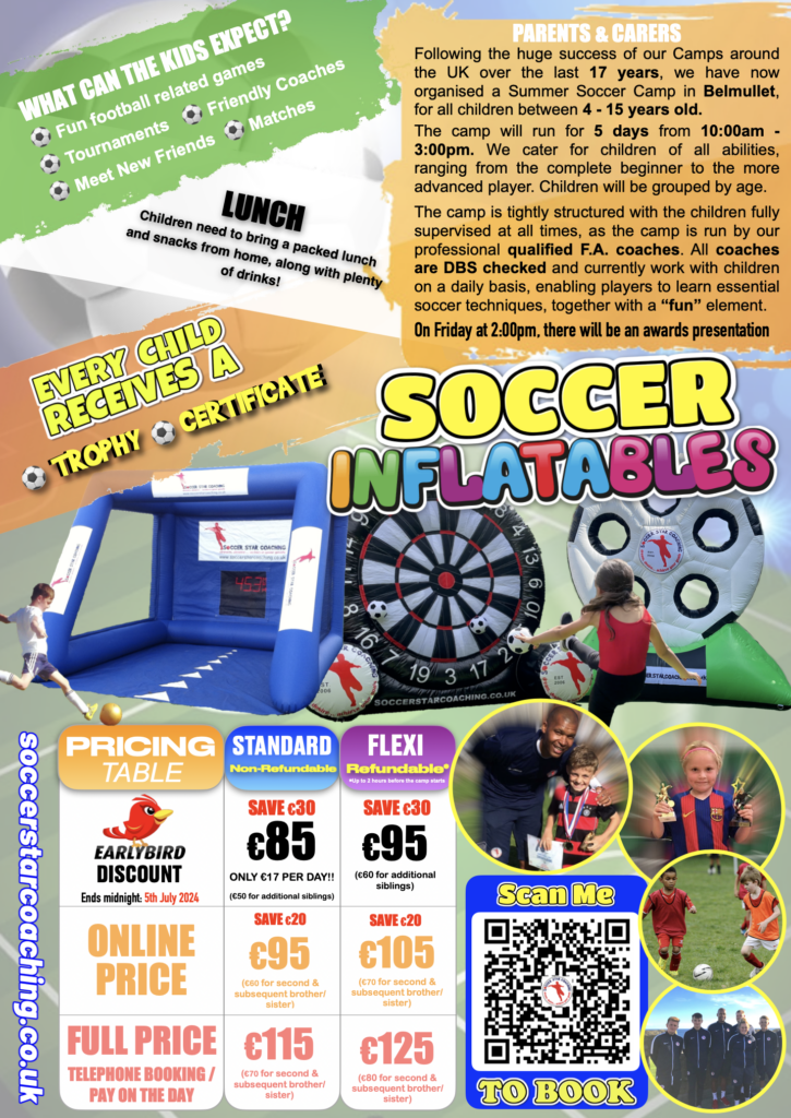 Belmullet Summer Soccer Camp 2024